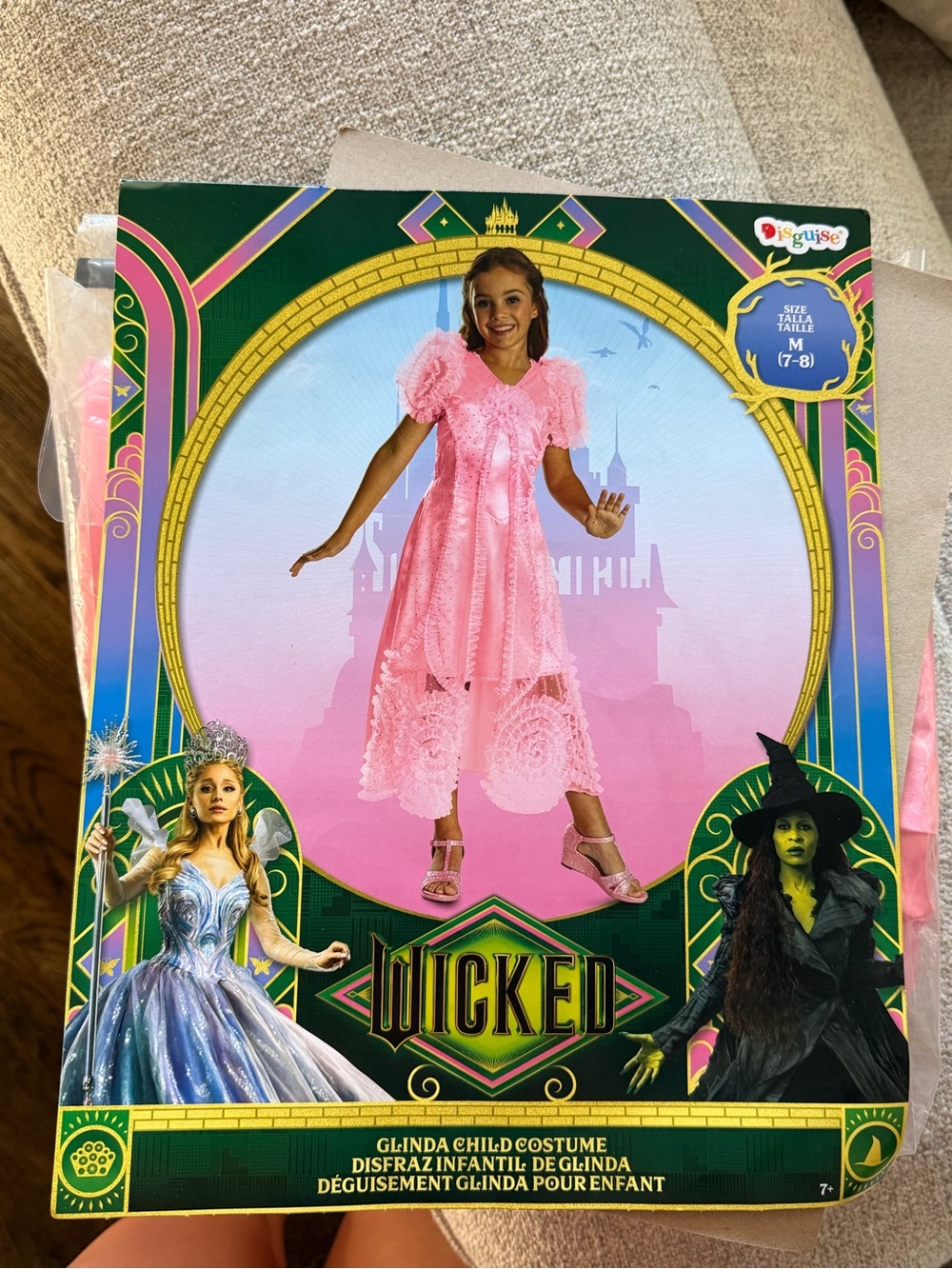 Disguise Glinda Dress Costume - Pink